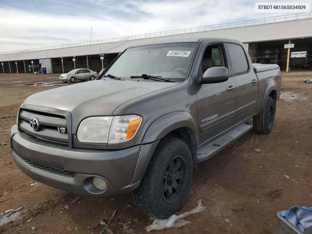 2006 Toyota Tundra Double Cab Limited VIN: 5TBDT48156S534509 Lot: 41662734