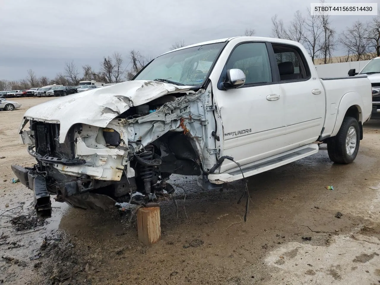 2006 Toyota Tundra Double Cab Sr5 VIN: 5TBDT44156S514430 Lot: 43230963