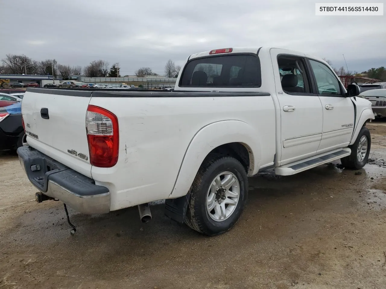 2006 Toyota Tundra Double Cab Sr5 VIN: 5TBDT44156S514430 Lot: 43230963