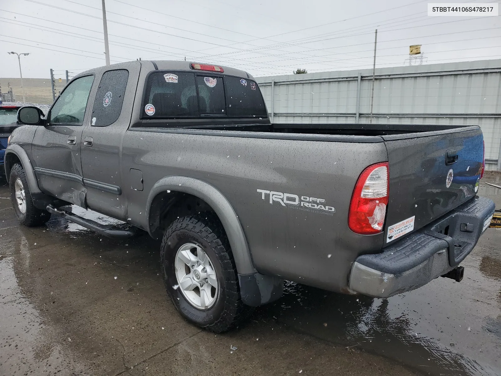 2006 Toyota Tundra Access Cab Sr5 VIN: 5TBBT44106S478217 Lot: 48449193