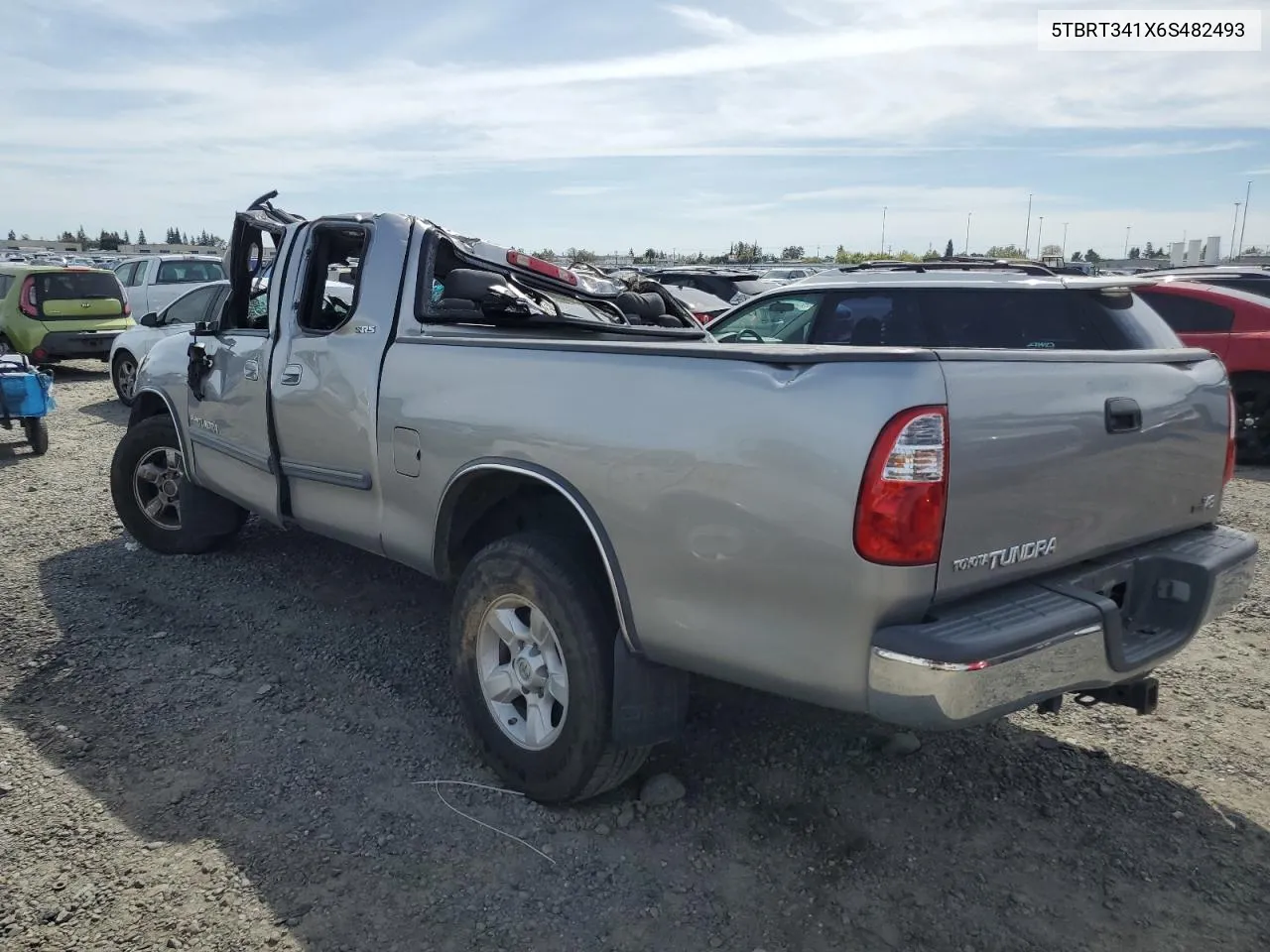 2006 Toyota Tundra Access Cab Sr5 VIN: 5TBRT341X6S482493 Lot: 51228654