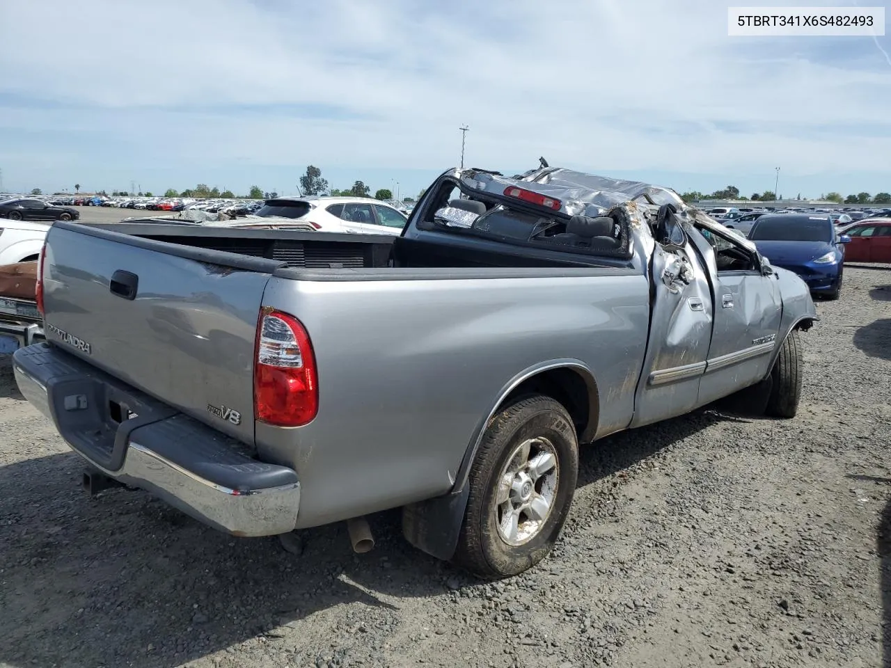 2006 Toyota Tundra Access Cab Sr5 VIN: 5TBRT341X6S482493 Lot: 51228654