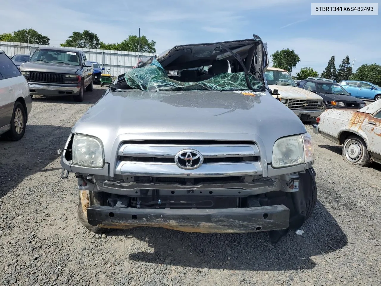 2006 Toyota Tundra Access Cab Sr5 VIN: 5TBRT341X6S482493 Lot: 51228654