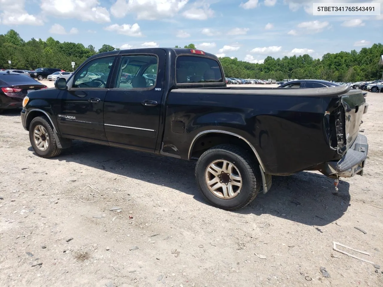 2006 Toyota Tundra Double Cab Sr5 VIN: 5TBET34176S543491 Lot: 57528374