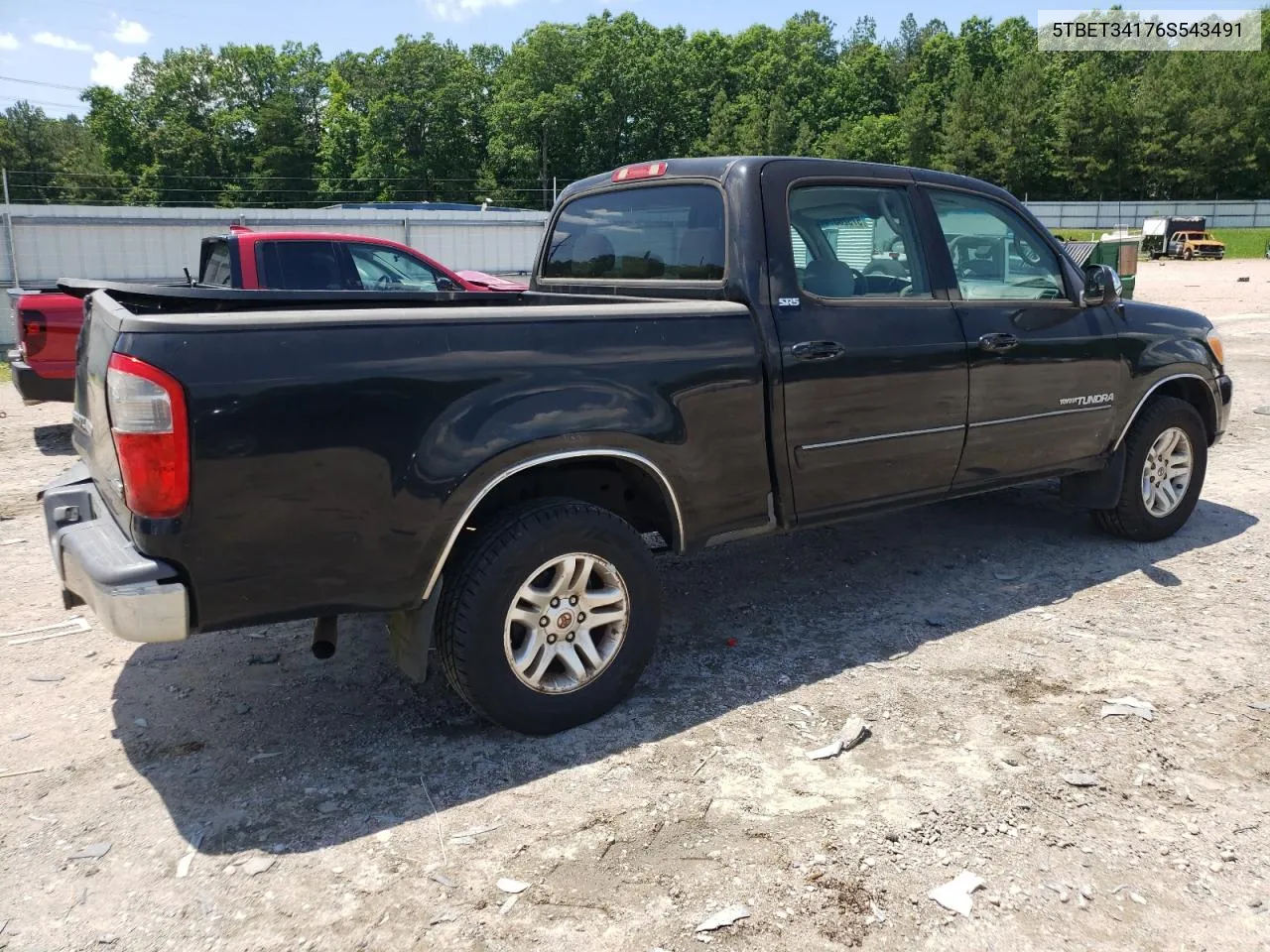 2006 Toyota Tundra Double Cab Sr5 VIN: 5TBET34176S543491 Lot: 57528374