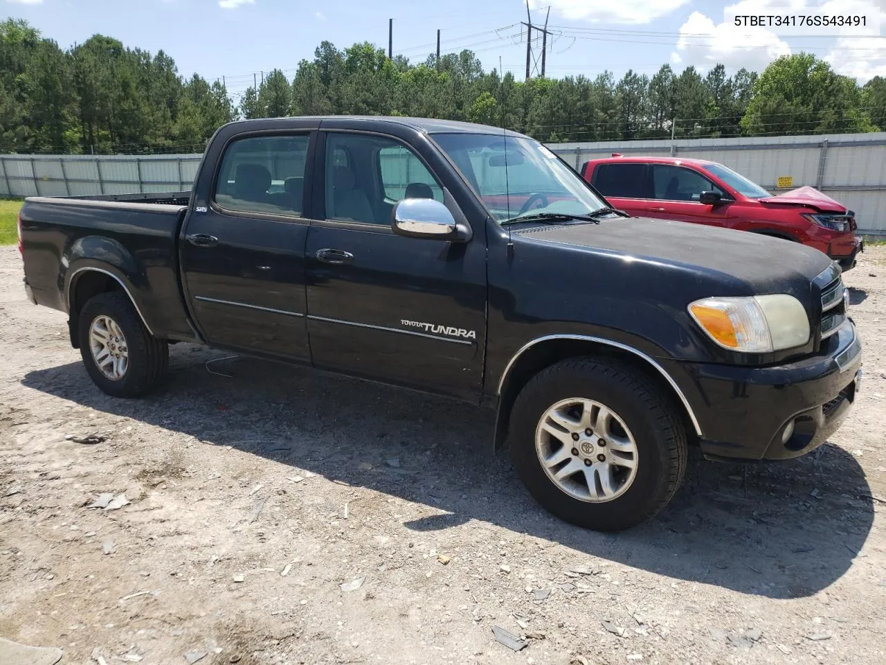 2006 Toyota Tundra Double Cab Sr5 VIN: 5TBET34176S543491 Lot: 57528374