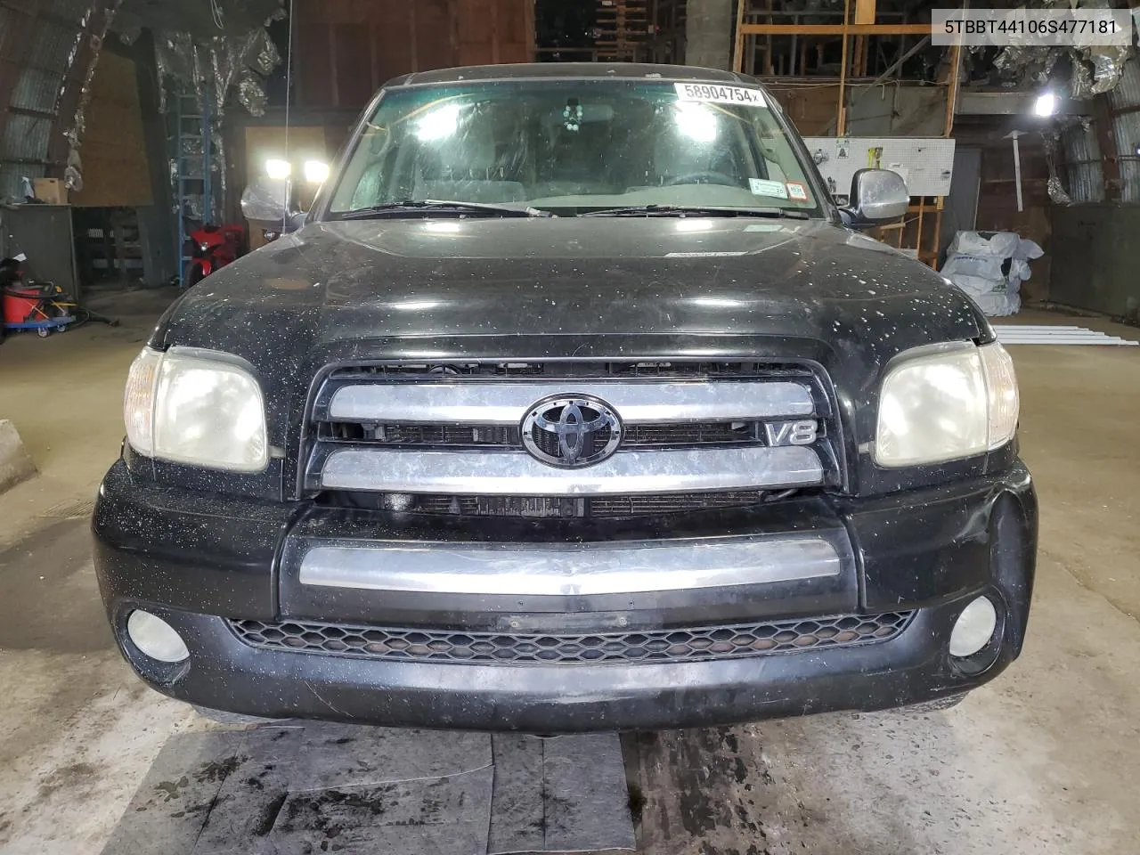 2006 Toyota Tundra Access Cab Sr5 VIN: 5TBBT44106S477181 Lot: 58904754