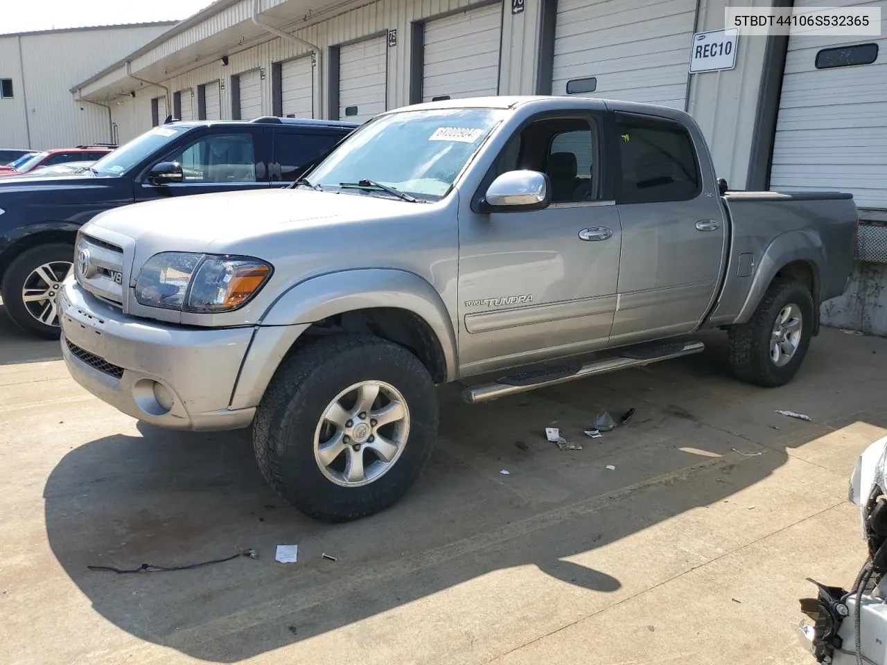 2006 Toyota Tundra Double Cab Sr5 VIN: 5TBDT44106S532365 Lot: 61000904