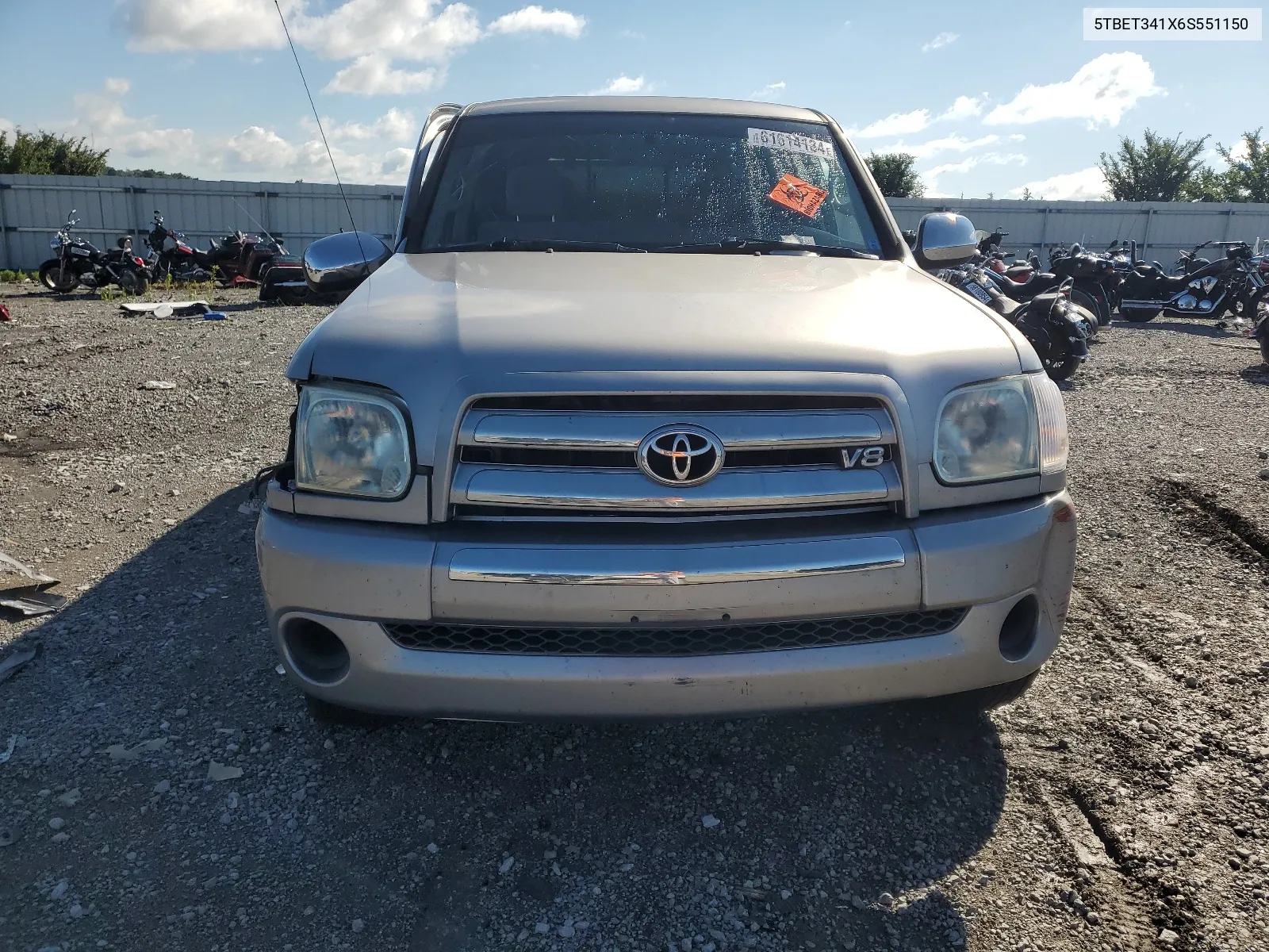 2006 Toyota Tundra Double Cab Sr5 VIN: 5TBET341X6S551150 Lot: 61614134