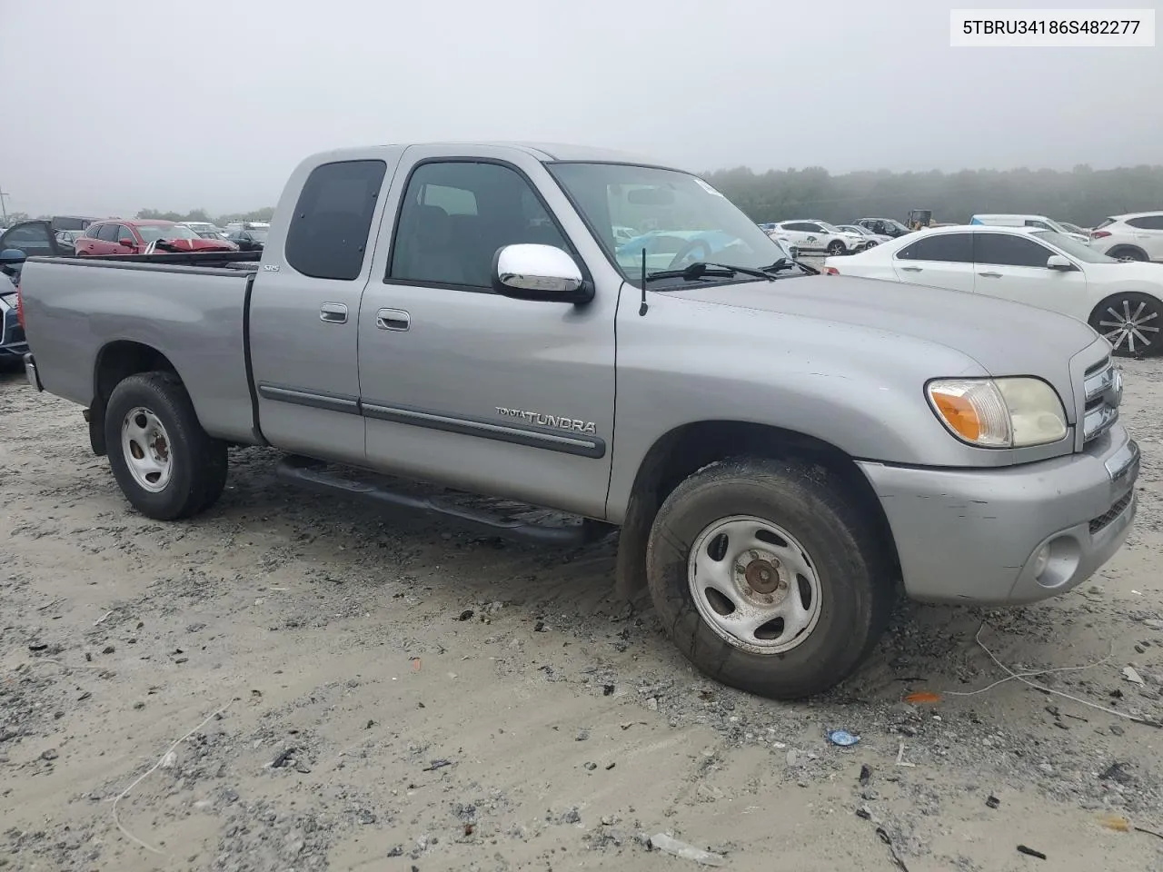 2006 Toyota Tundra Access Cab Sr5 VIN: 5TBRU34186S482277 Lot: 64026444