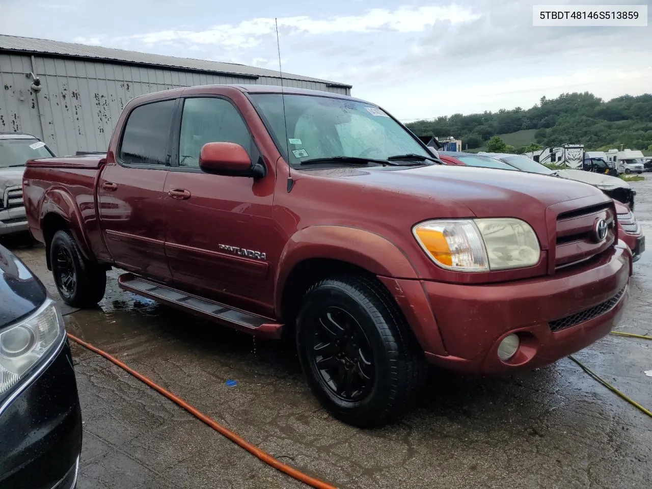 2006 Toyota Tundra Double Cab Limited VIN: 5TBDT48146S513859 Lot: 64745774