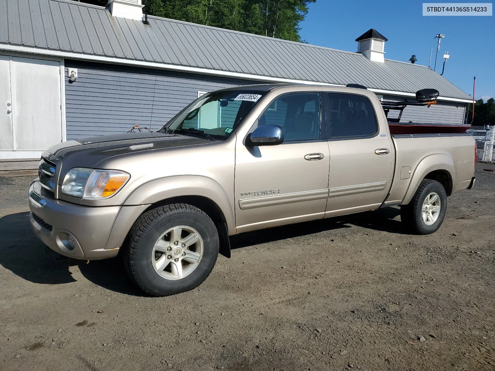 2006 Toyota Tundra Double Cab Sr5 VIN: 5TBDT44136S514233 Lot: 65023654