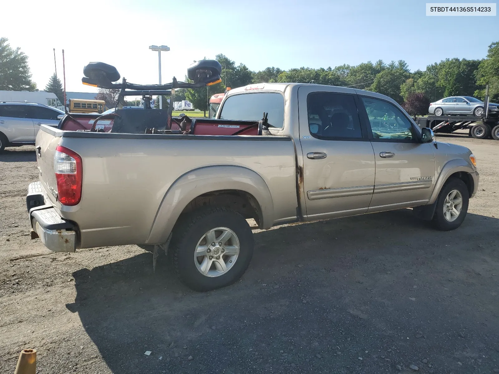 2006 Toyota Tundra Double Cab Sr5 VIN: 5TBDT44136S514233 Lot: 65023654