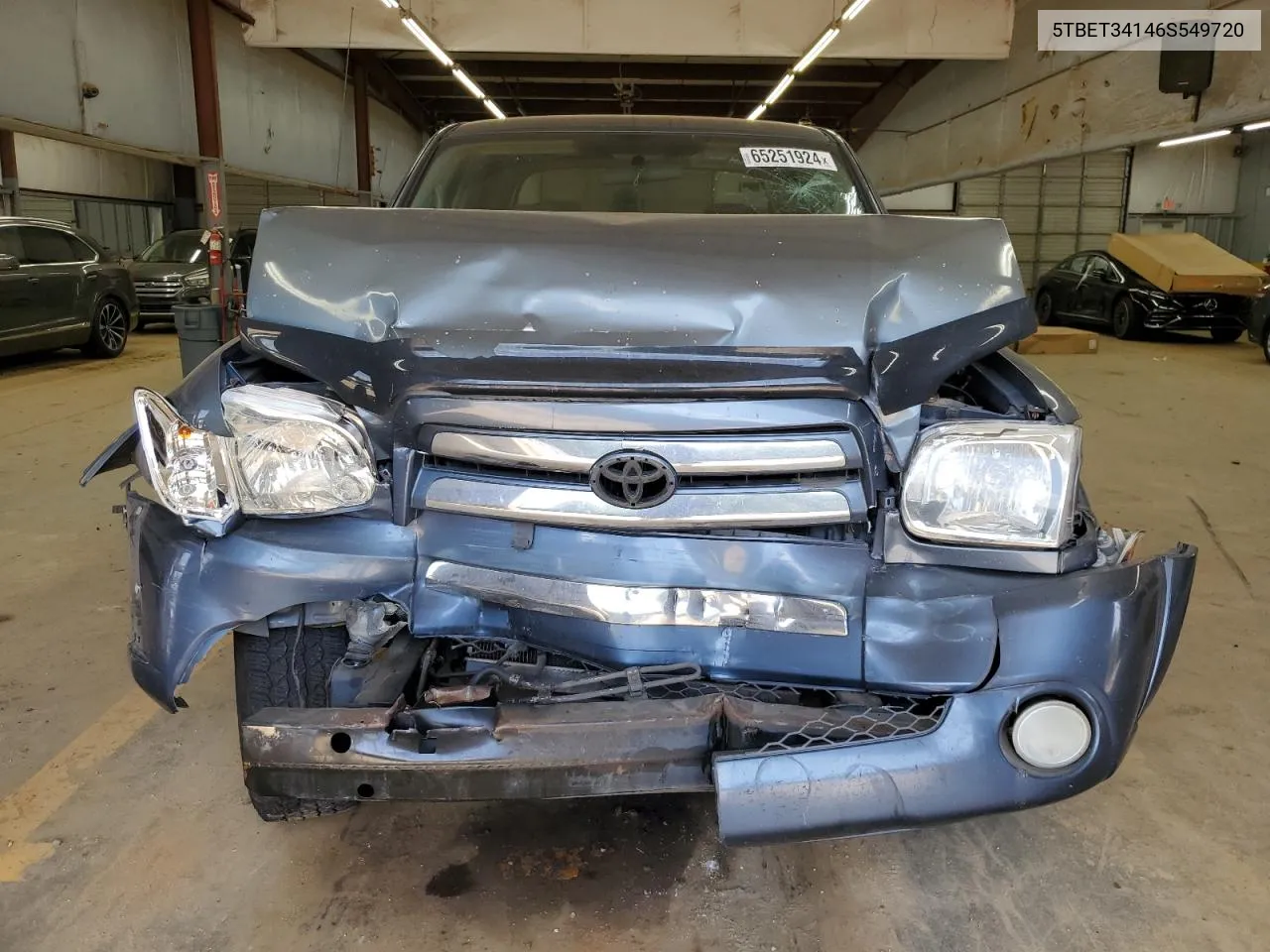 2006 Toyota Tundra Double Cab Sr5 VIN: 5TBET34146S549720 Lot: 65251924