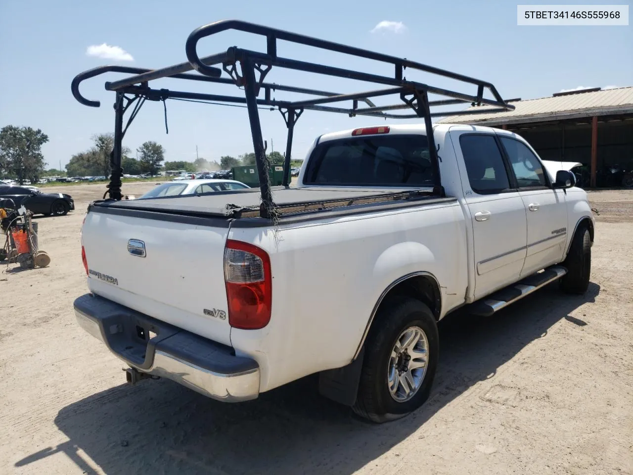 2006 Toyota Tundra Double Cab Sr5 VIN: 5TBET34146S555968 Lot: 65278323