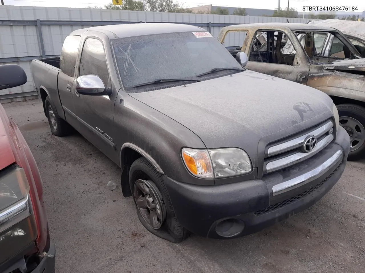 2006 Toyota Tundra Access Cab Sr5 VIN: 5TBRT34106S476184 Lot: 65868574