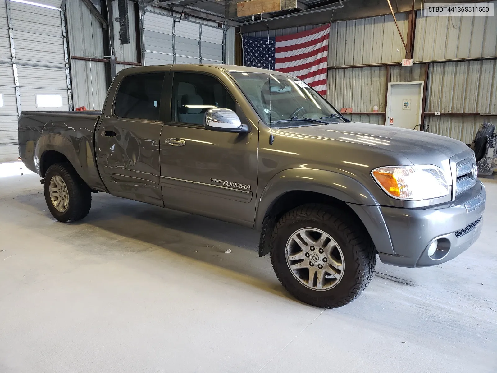 5TBDT44136S511560 2006 Toyota Tundra Double Cab Sr5