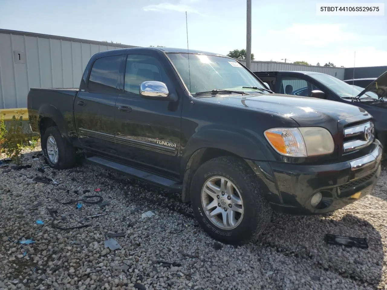 2006 Toyota Tundra Double Cab Sr5 VIN: 5TBDT44106S529675 Lot: 66293474