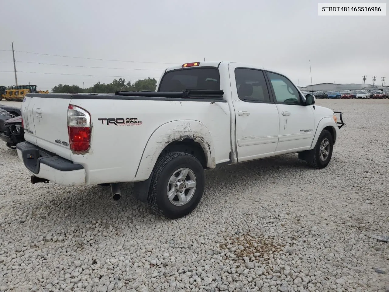 2006 Toyota Tundra Double Cab Limited VIN: 5TBDT48146S516986 Lot: 66466044