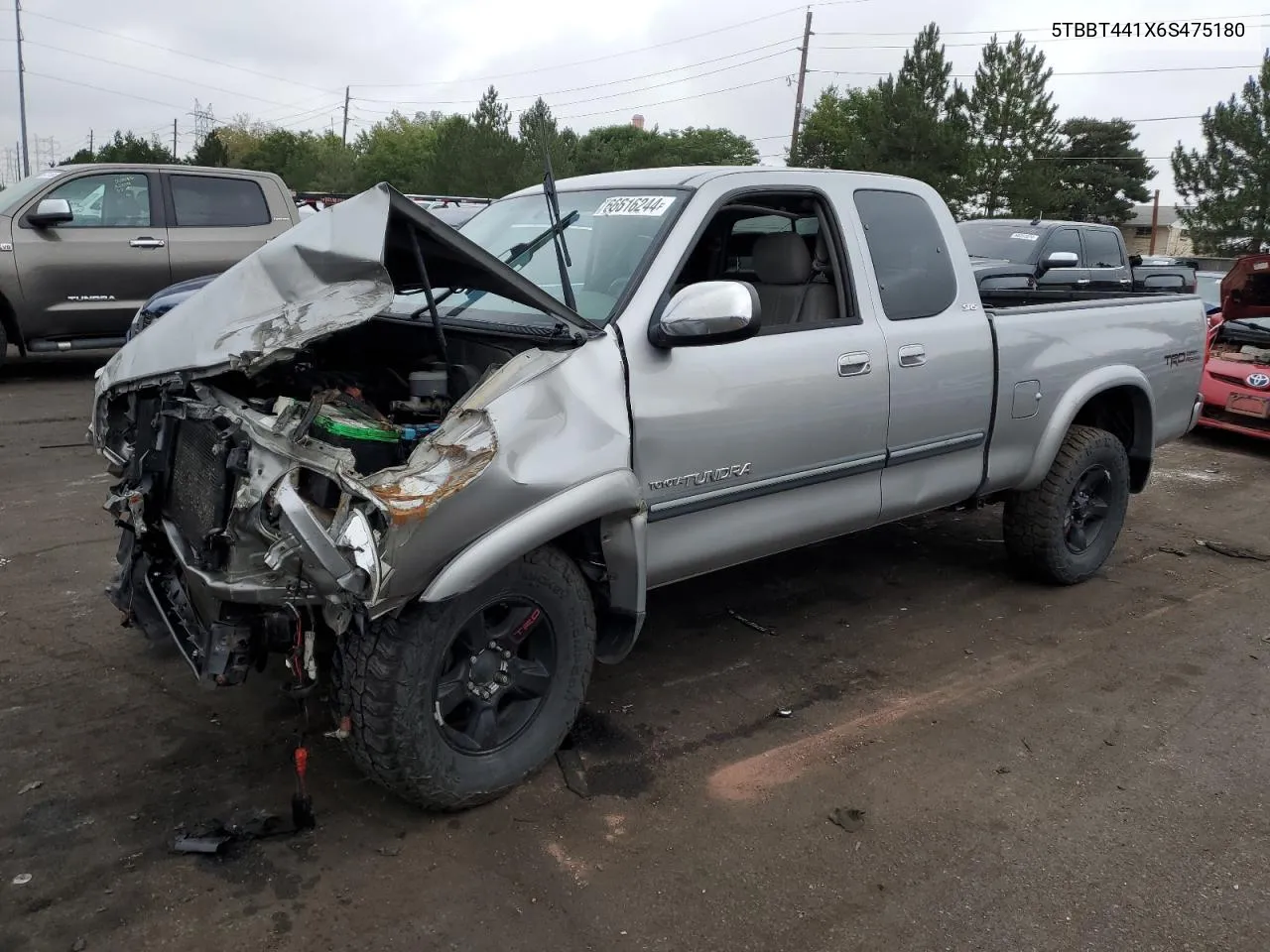 5TBBT441X6S475180 2006 Toyota Tundra Access Cab Sr5