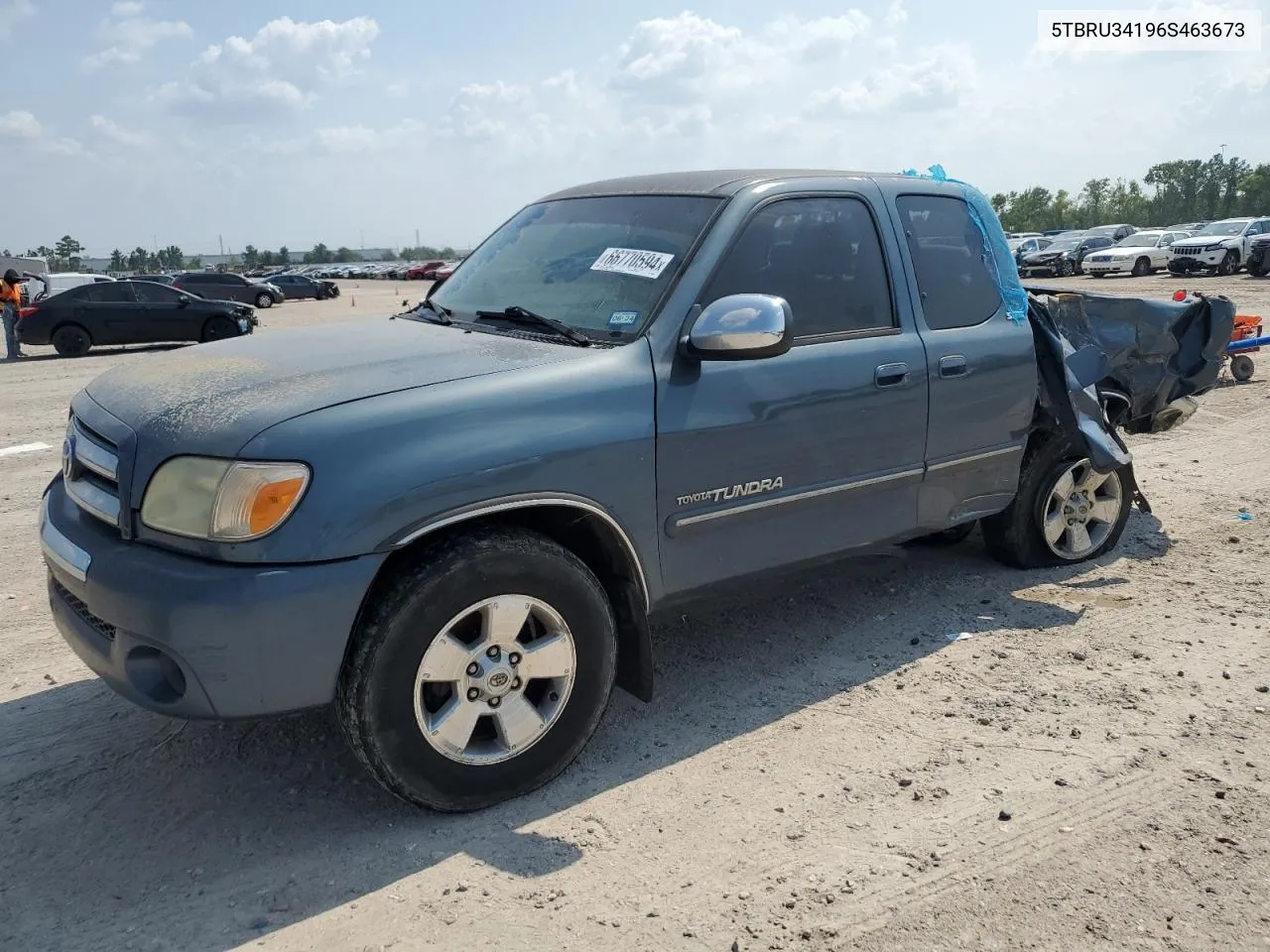 2006 Toyota Tundra Access Cab Sr5 VIN: 5TBRU34196S463673 Lot: 66770594