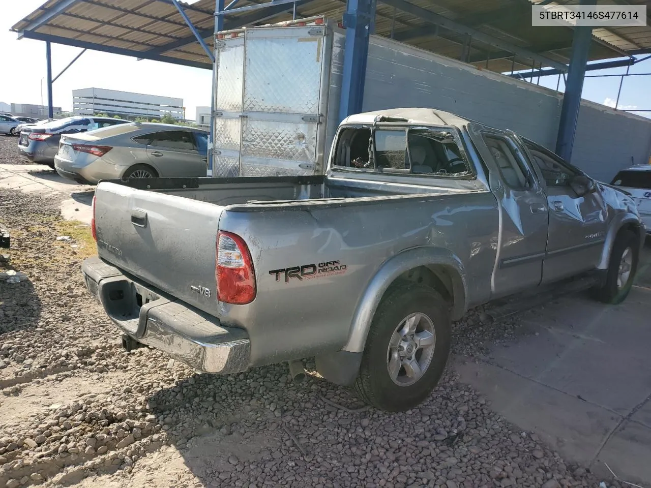 2006 Toyota Tundra Access Cab Sr5 VIN: 5TBRT34146S477614 Lot: 67216584