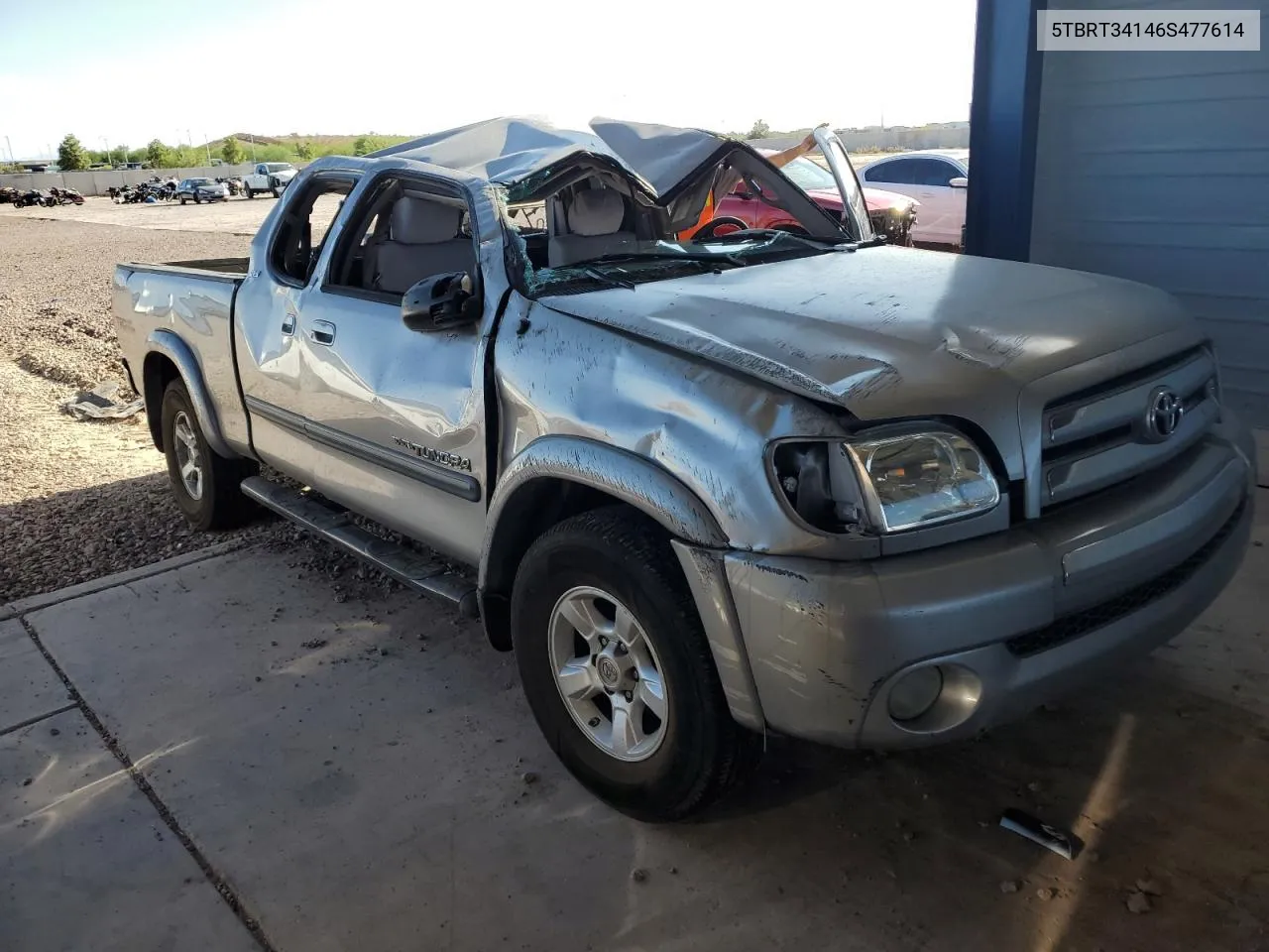 2006 Toyota Tundra Access Cab Sr5 VIN: 5TBRT34146S477614 Lot: 67216584