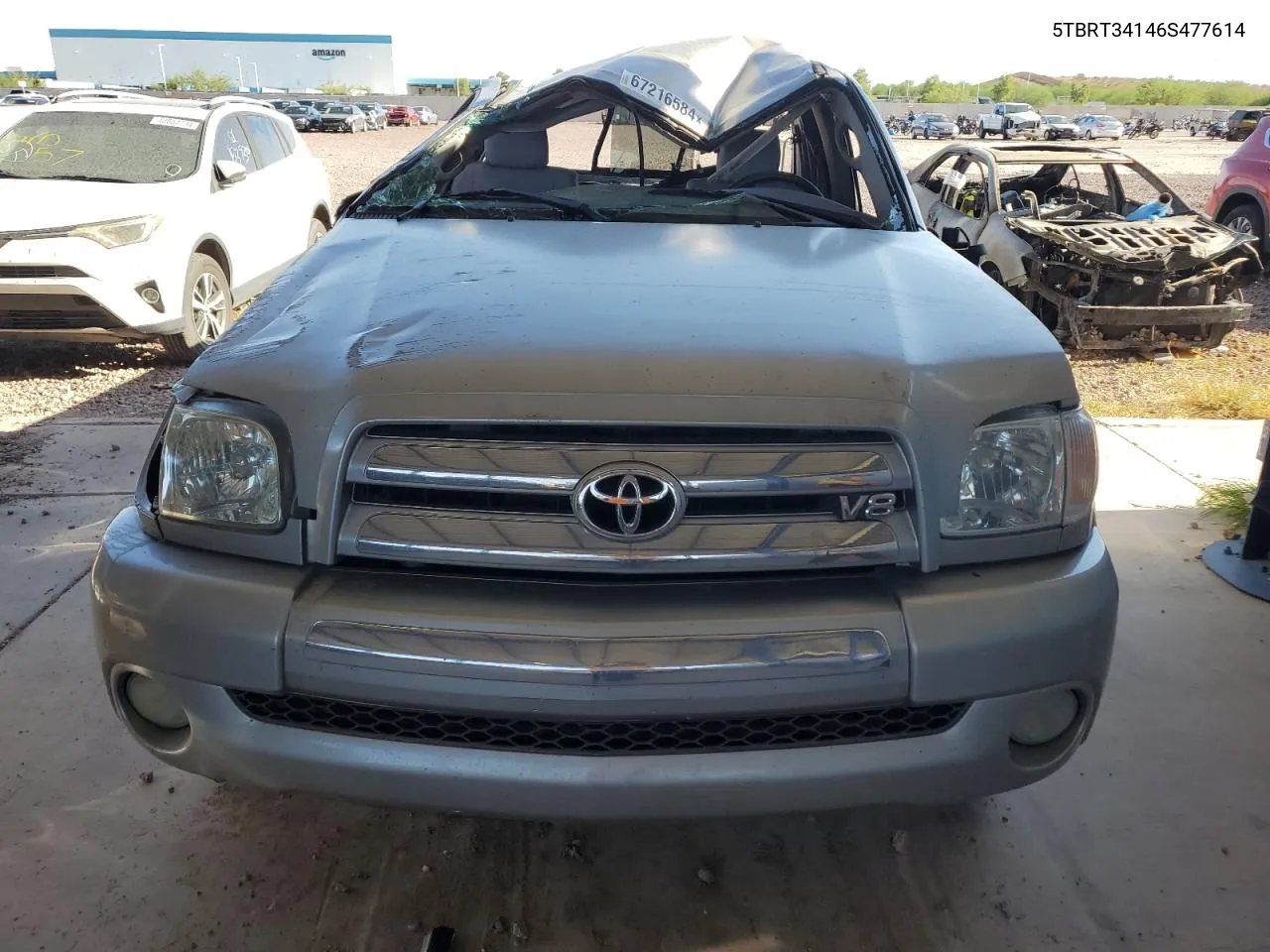 2006 Toyota Tundra Access Cab Sr5 VIN: 5TBRT34146S477614 Lot: 67216584