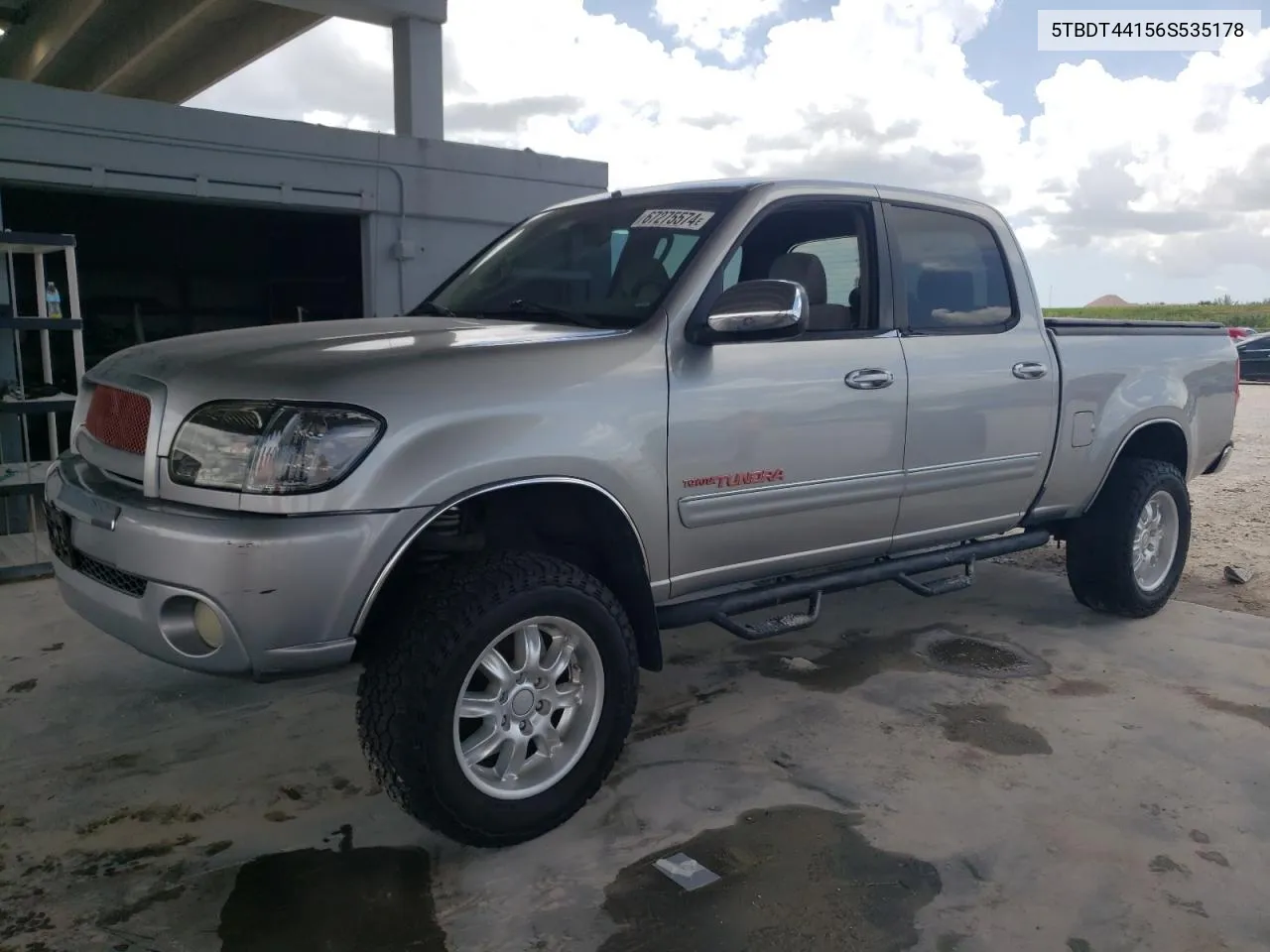 2006 Toyota Tundra Double Cab Sr5 VIN: 5TBDT44156S535178 Lot: 67275574