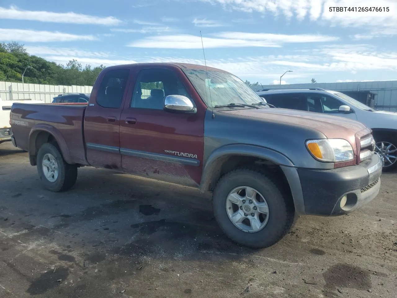 2006 Toyota Tundra Access Cab Sr5 VIN: 5TBBT44126S476615 Lot: 67480634