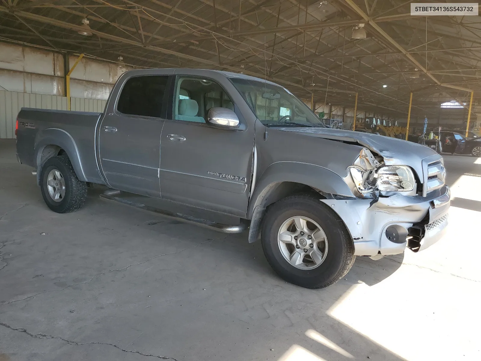 2006 Toyota Tundra Double Cab Sr5 VIN: 5TBET34136S543732 Lot: 68279124