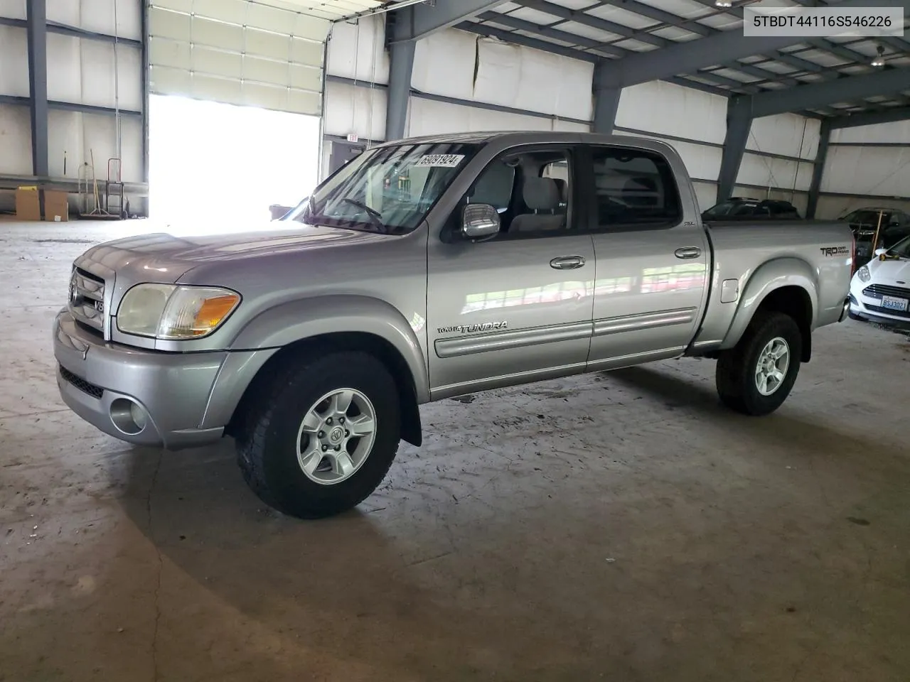 2006 Toyota Tundra Double Cab Sr5 VIN: 5TBDT44116S546226 Lot: 69091924