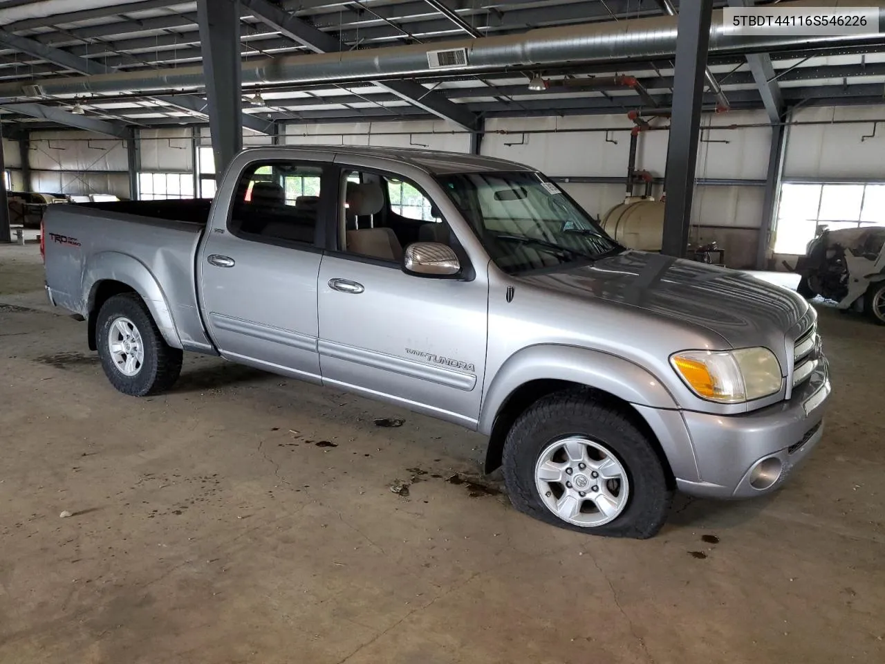 2006 Toyota Tundra Double Cab Sr5 VIN: 5TBDT44116S546226 Lot: 69091924