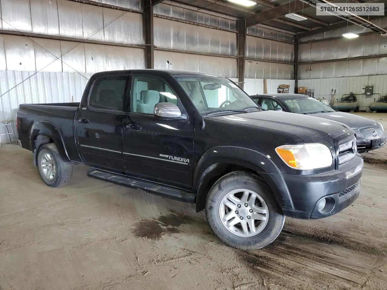 2006 Toyota Tundra Double Cab Sr5 VIN: 5TBDT44126S512683 Lot: 69187554