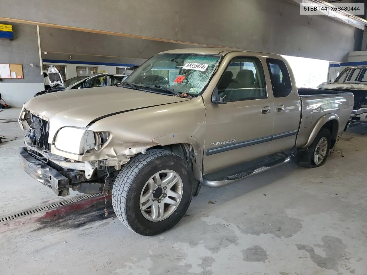 2006 Toyota Tundra Access Cab Sr5 VIN: 5TBBT441X6S480444 Lot: 69395474