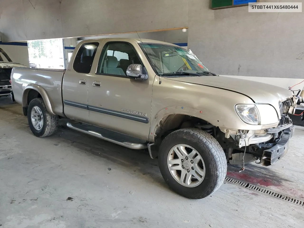 2006 Toyota Tundra Access Cab Sr5 VIN: 5TBBT441X6S480444 Lot: 69395474