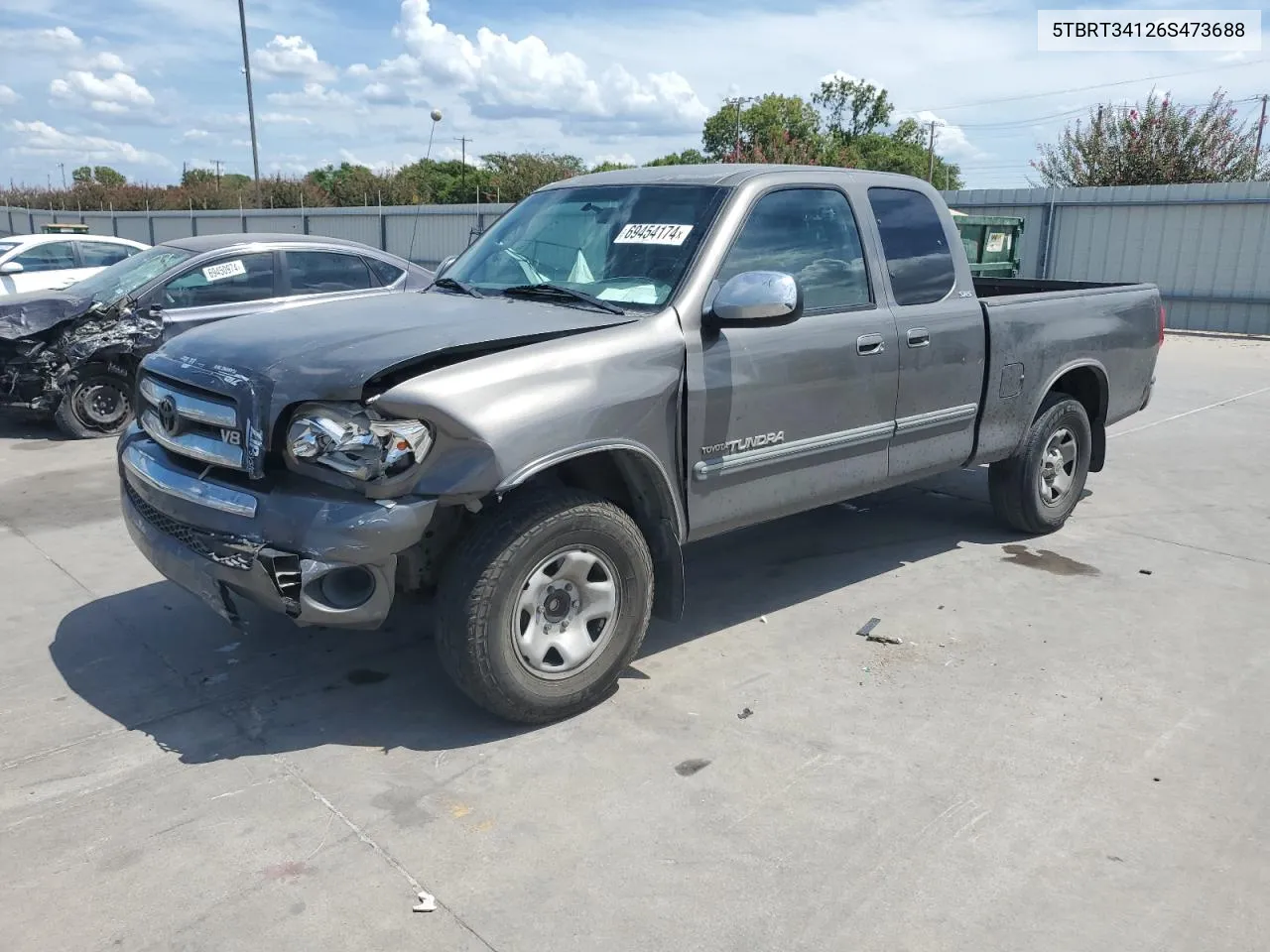 5TBRT34126S473688 2006 Toyota Tundra Access Cab Sr5