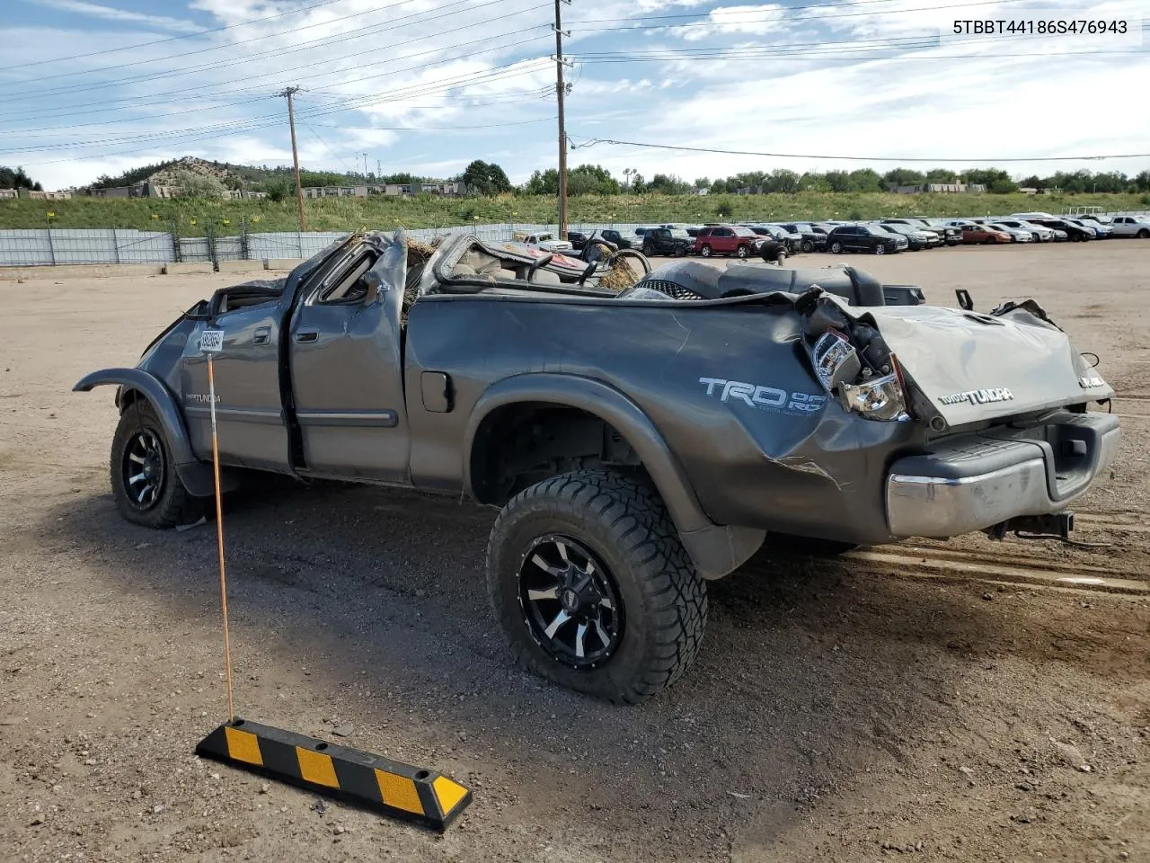 2006 Toyota Tundra Access Cab Sr5 VIN: 5TBBT44186S476943 Lot: 69528654