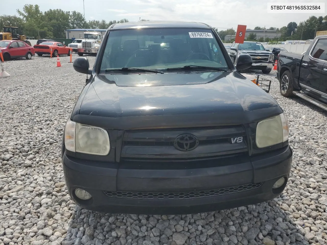 2006 Toyota Tundra Double Cab Limited VIN: 5TBDT48196S532584 Lot: 69768724