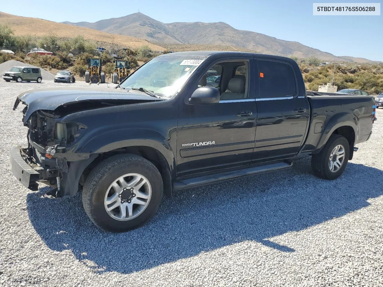 2006 Toyota Tundra Double Cab Limited VIN: 5TBDT48176S506288 Lot: 69946004