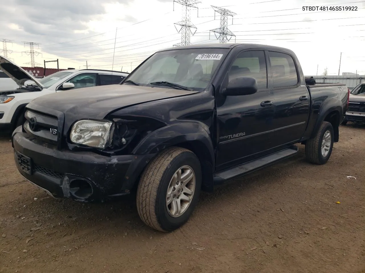 5TBDT48146S519922 2006 Toyota Tundra Double Cab Limited