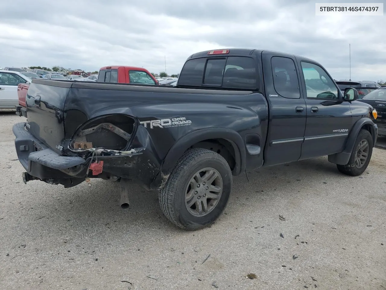 2006 Toyota Tundra Access Cab Limited VIN: 5TBRT38146S474397 Lot: 70297664