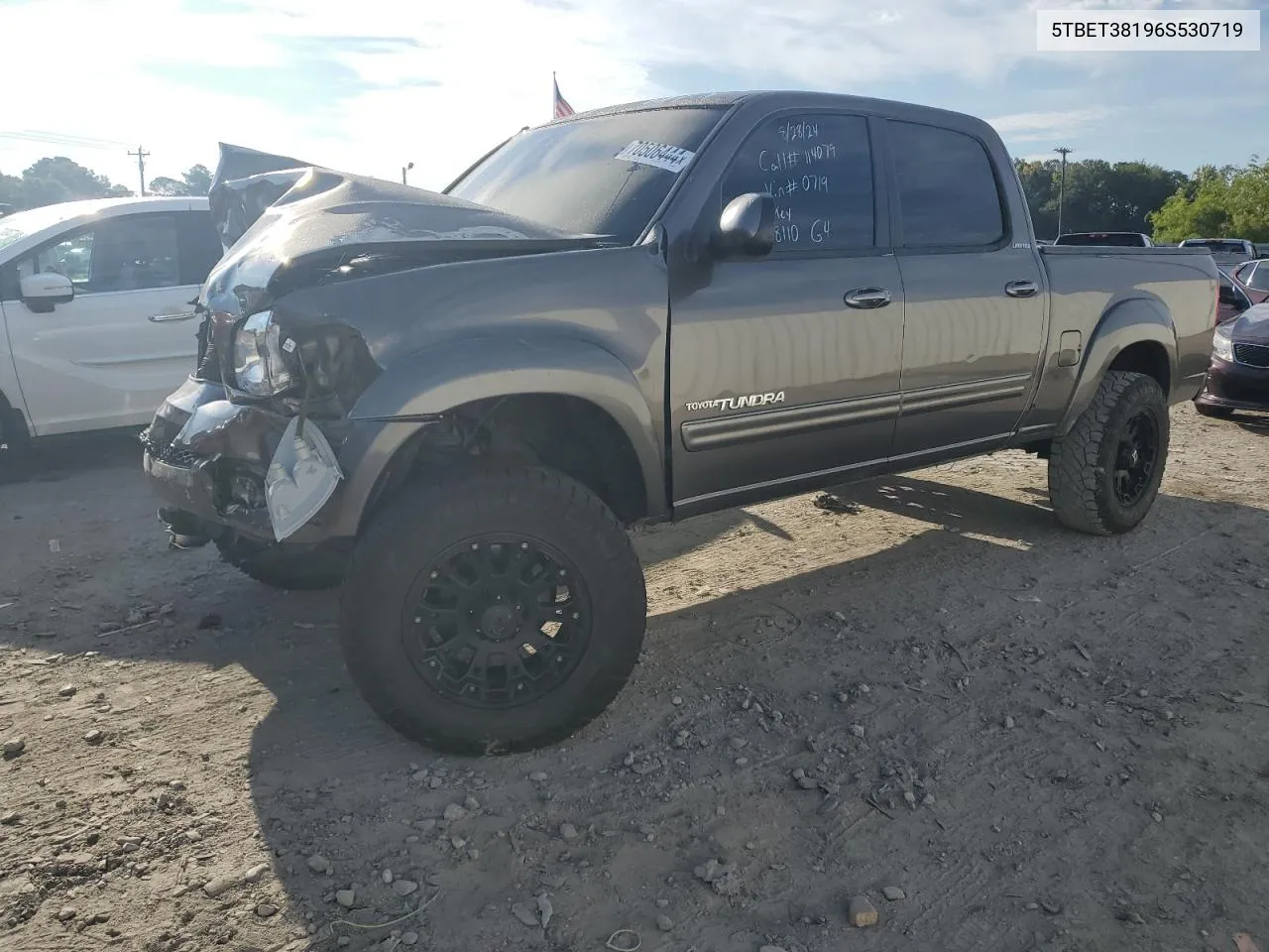 2006 Toyota Tundra Double Cab Limited VIN: 5TBET38196S530719 Lot: 70506444