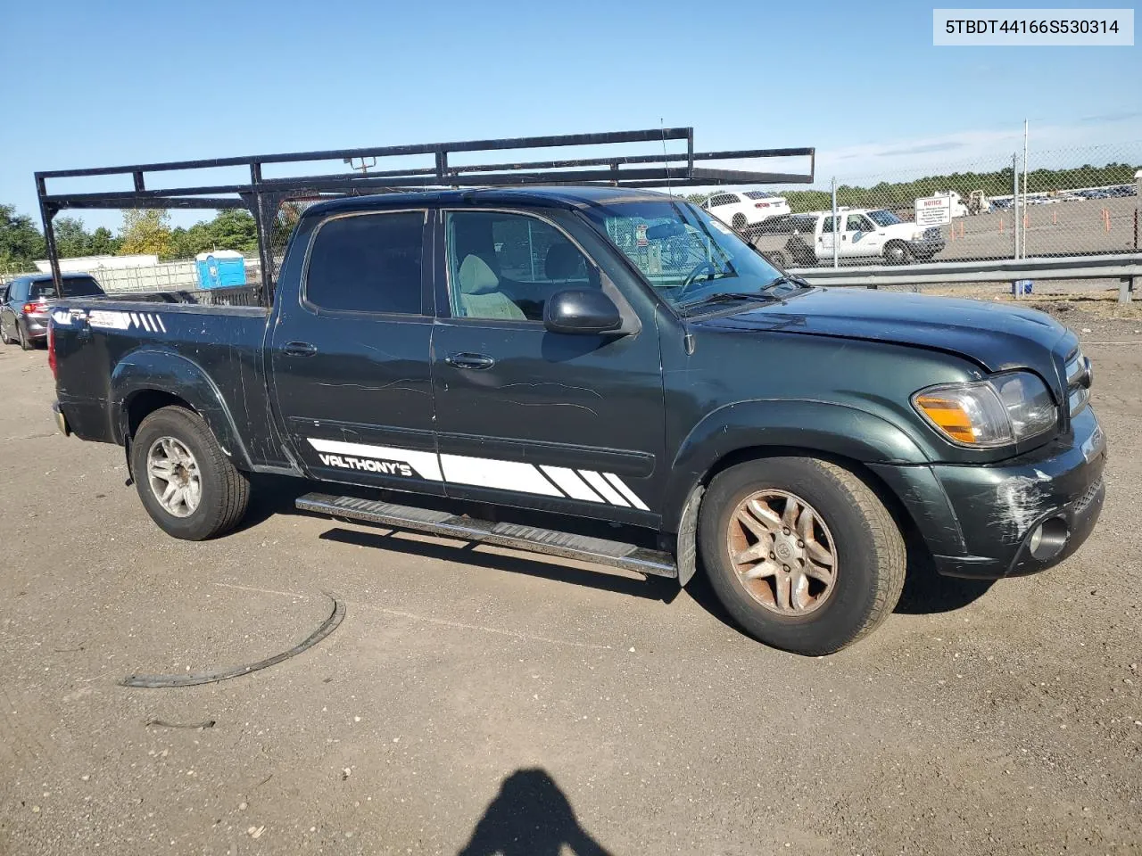 2006 Toyota Tundra Double Cab Sr5 VIN: 5TBDT44166S530314 Lot: 70584914