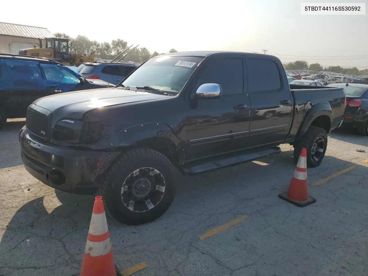 2006 Toyota Tundra Double Cab Sr5 VIN: 5TBDT44116S530592 Lot: 70817174