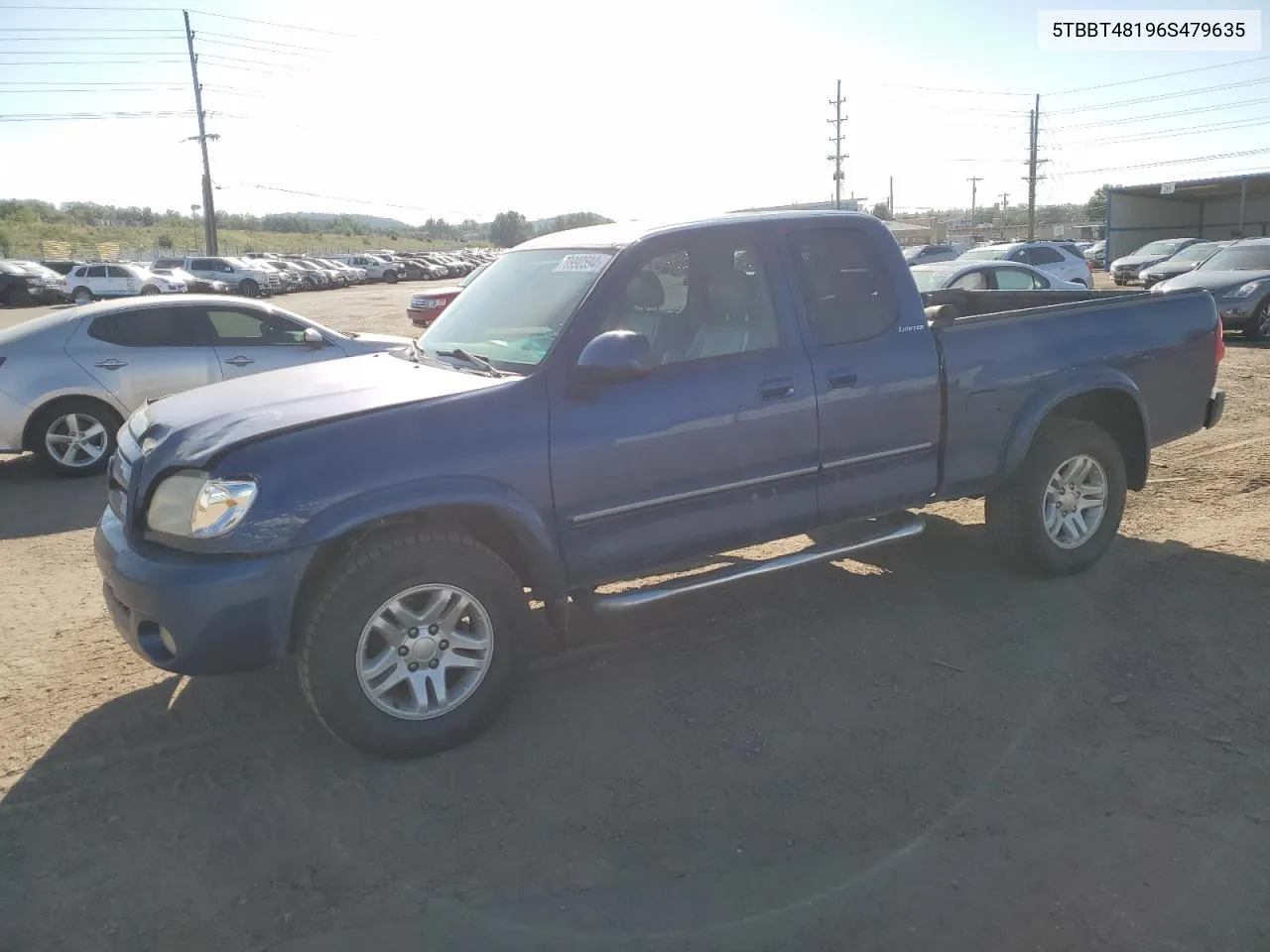 2006 Toyota Tundra Access Cab Limited VIN: 5TBBT48196S479635 Lot: 70990594