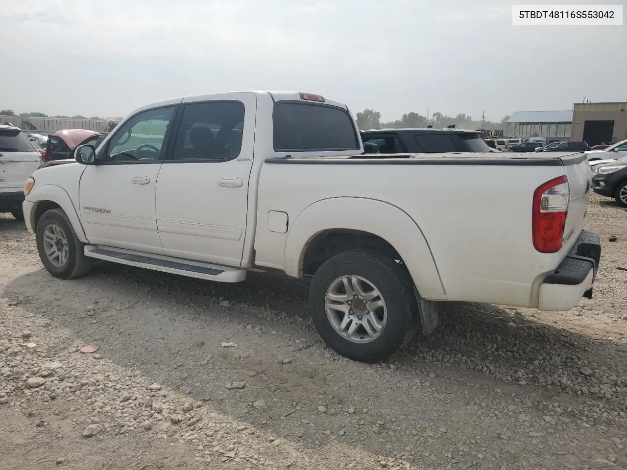 2006 Toyota Tundra Double Cab Limited VIN: 5TBDT48116S553042 Lot: 71092074