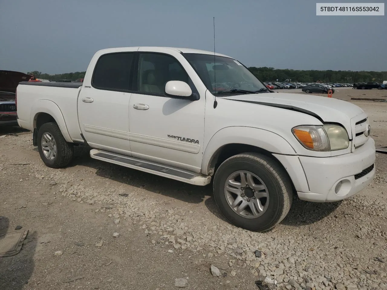 2006 Toyota Tundra Double Cab Limited VIN: 5TBDT48116S553042 Lot: 71092074