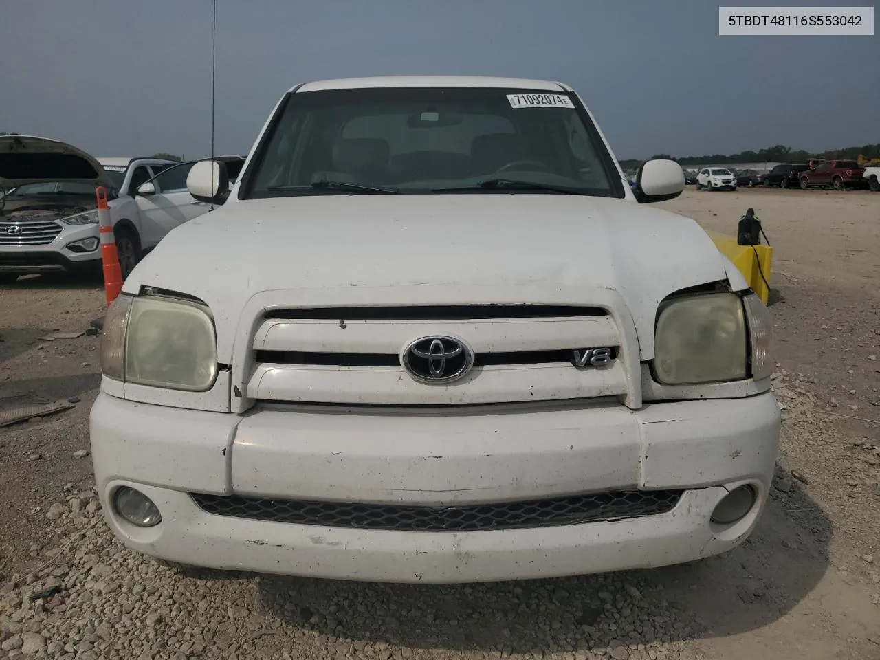 2006 Toyota Tundra Double Cab Limited VIN: 5TBDT48116S553042 Lot: 71092074