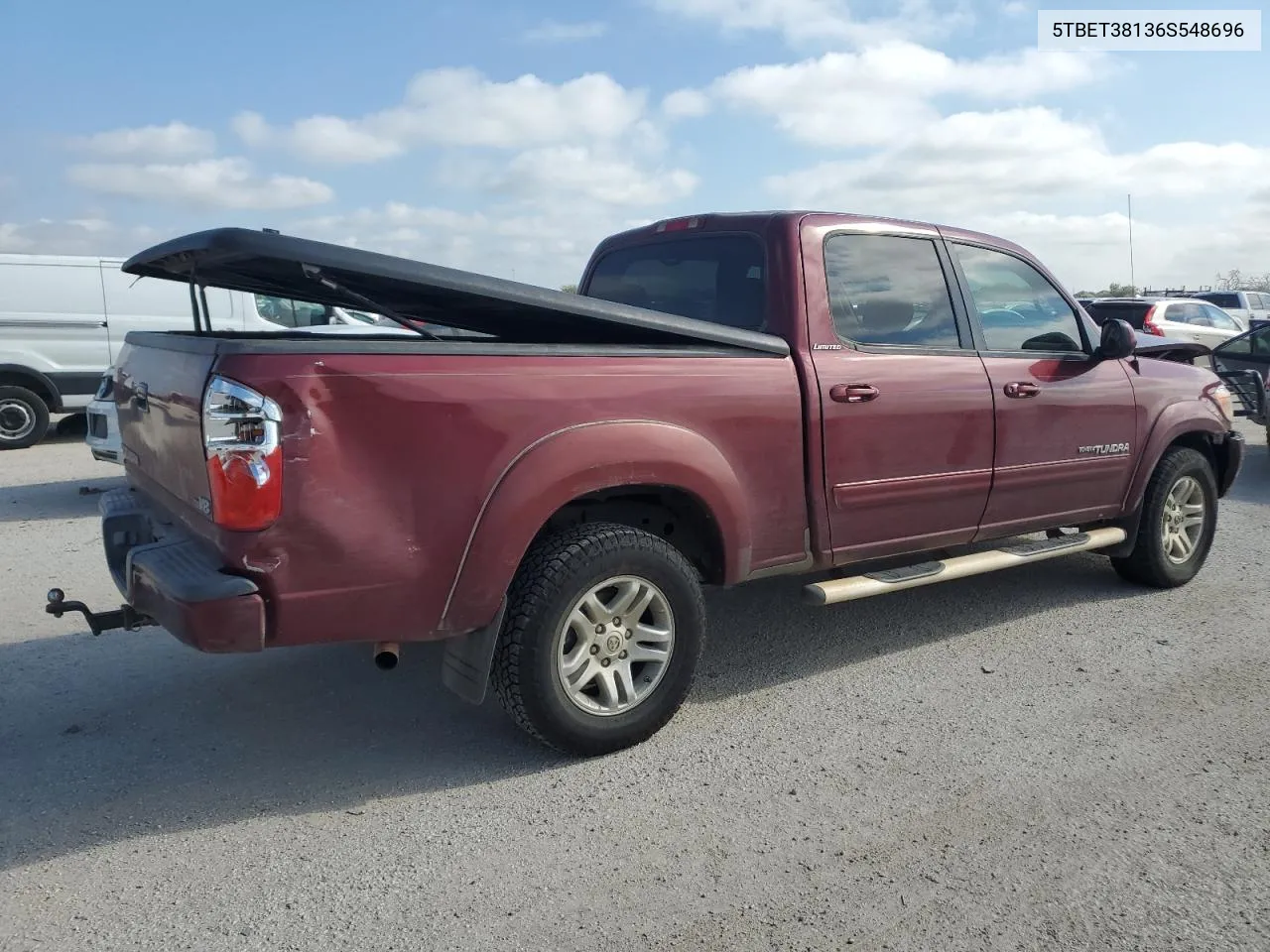 2006 Toyota Tundra Double Cab Limited VIN: 5TBET38136S548696 Lot: 71214354